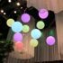 Подвесной разноцветный светильник шар 80 см, российская серия