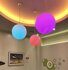 Подвесной разноцветный светильник шар 30 см, российская серия