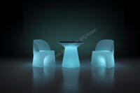 waves table + chairs