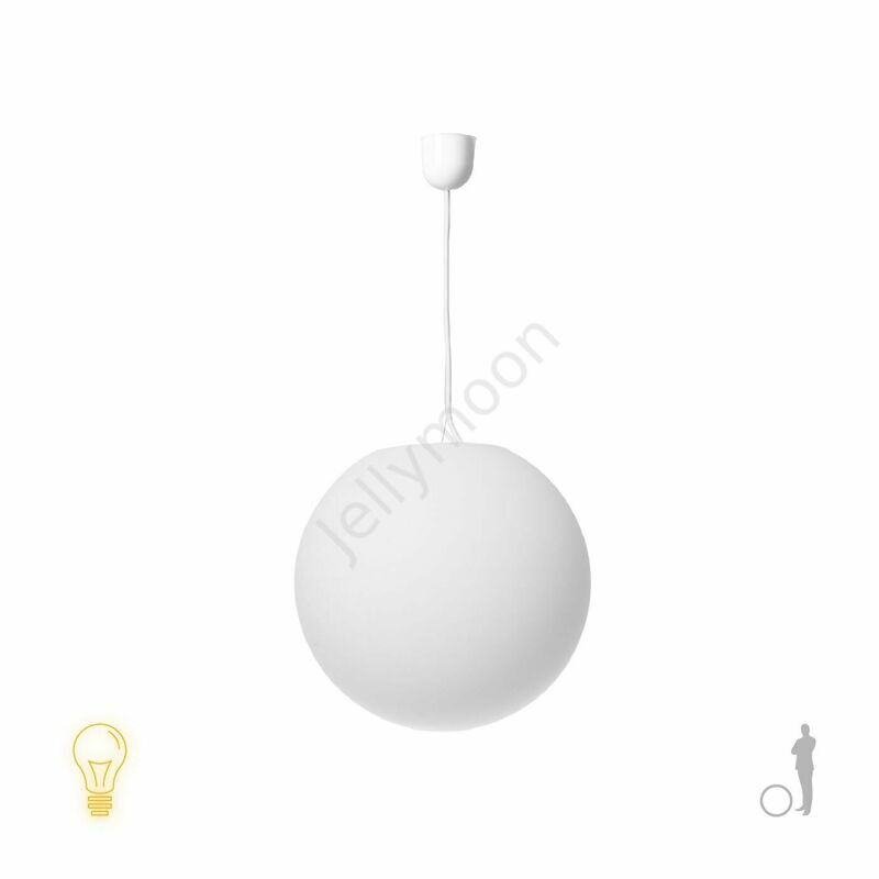 Подвесной одноцветный светильник шар Jellymoon 30 см, Голландия