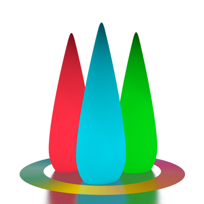Разноцветный, напольный светильник Jellymoon Soma L, от сети 220В